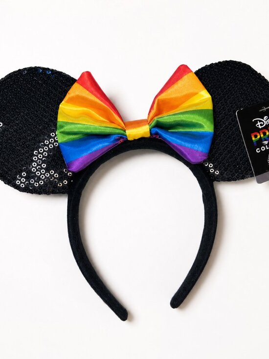 Disney Accessories - Disney Pride Collection Rainbow Minnie Mouse Ears Headband NWT